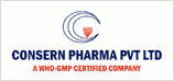 Drugs and medications list from Consern Pharma PVT LTD