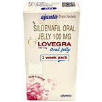 Sildenafil Citrate (Lovegra Oral Jelly 100 mg)