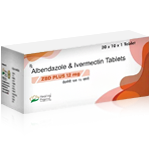 Generic ZBD Plus 12 mg Albendazole + Ivermectin
