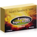 Extra Super Avana 260 mg Avanafil and Dapoxetine HCI
