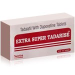 Extra Super Tadarise 40 mg /60 mg Tadalafil with Dapoxetine