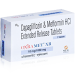 Generic Oxramet XR 10/500 mg Dapagliflozin + Metformin HCI