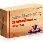 Zenegra Red (Sildenafil Citrate 100 mg)