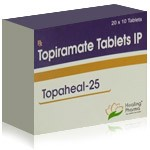Generic Topaheal 25 mg Topiramate