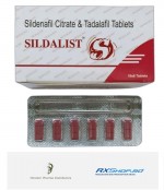 Sildalist (Sildenafil Citrate with Tadalafil 100 mg / 20 mg)